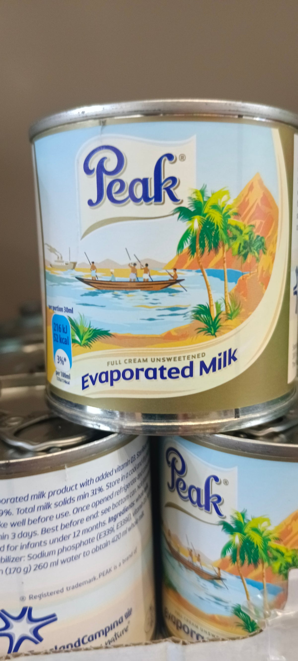 Peak Evaporated Milk