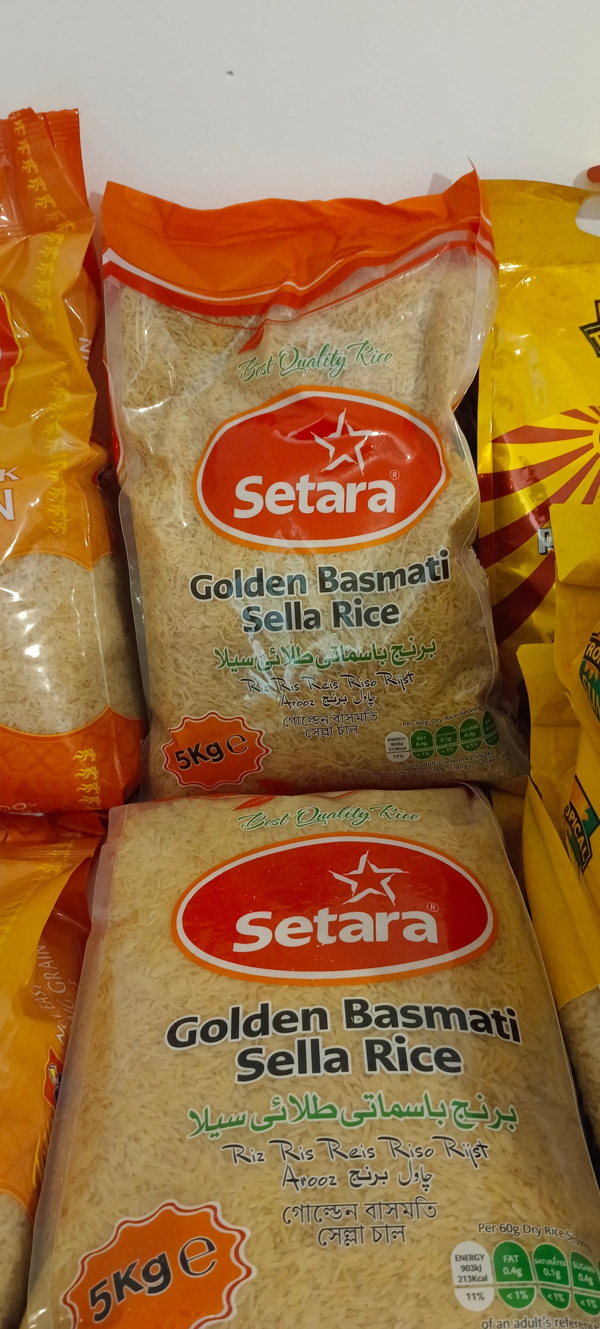Golden Sella Rice