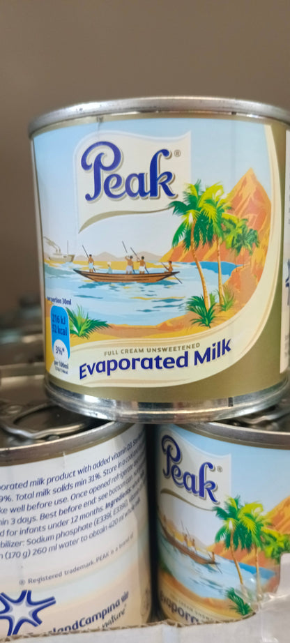 ⁠Peak Evaporated Milk